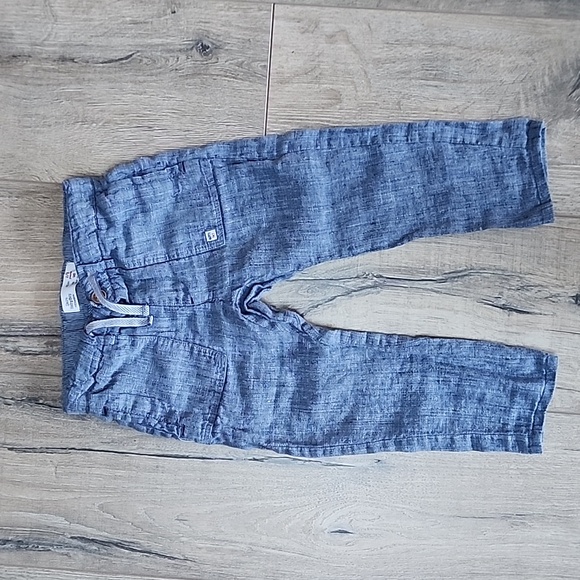 Zara Linen Pants 2T - Picture 1 of 4